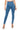 Front View Margot Lace Up Skinny Jeans