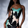 Front View Mariposa Sequin Mini Dress