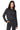 Front View Marlow Embellished Mesh Hoodie