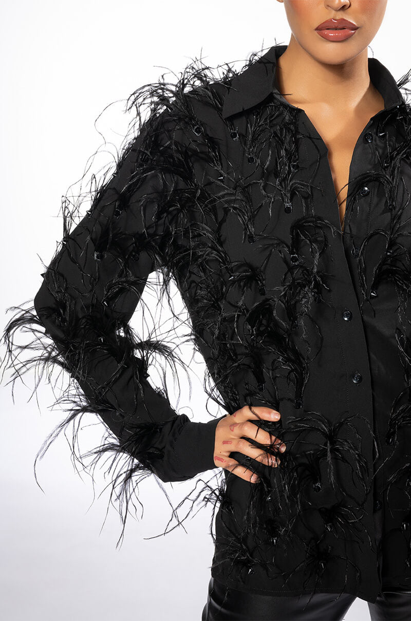 Extra View Masterpiece Button Down Top