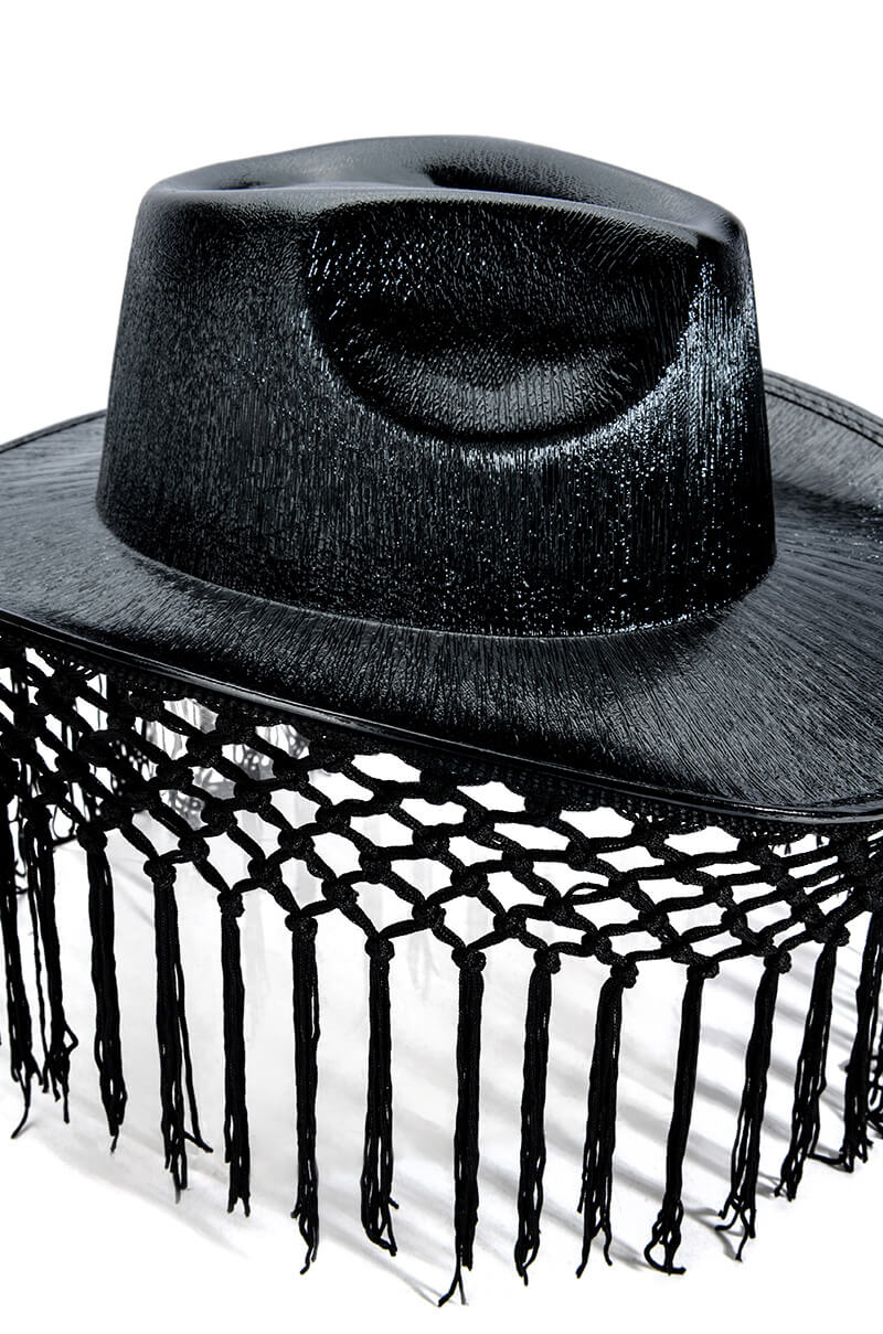 Full View Maverick Western Fringe Tassel Cowboy Hat