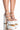 Front View Mavery Patent Chunky Heel With Straps