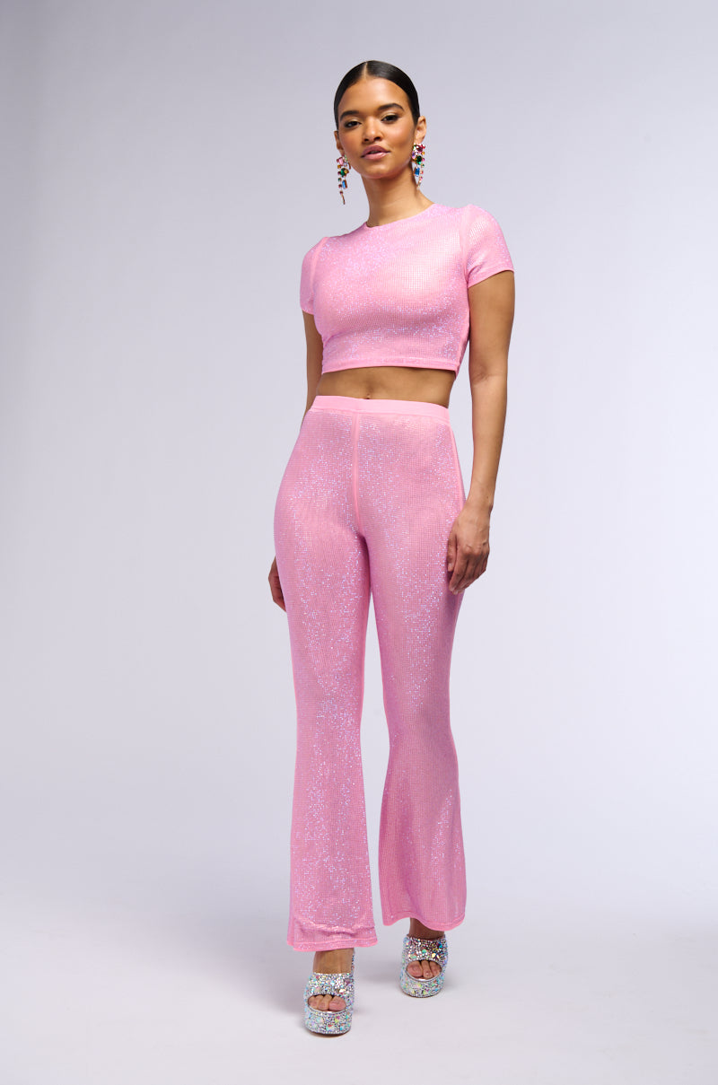 Cascading Rhinestone Pants MAXIMUM SHIMMER RHINESTONE PANTS – AKIRA