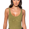 Front View Me Time Mineral Wash Bodysuit