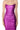 Full View Meet Me In The Metallics Midi Dress In Purple