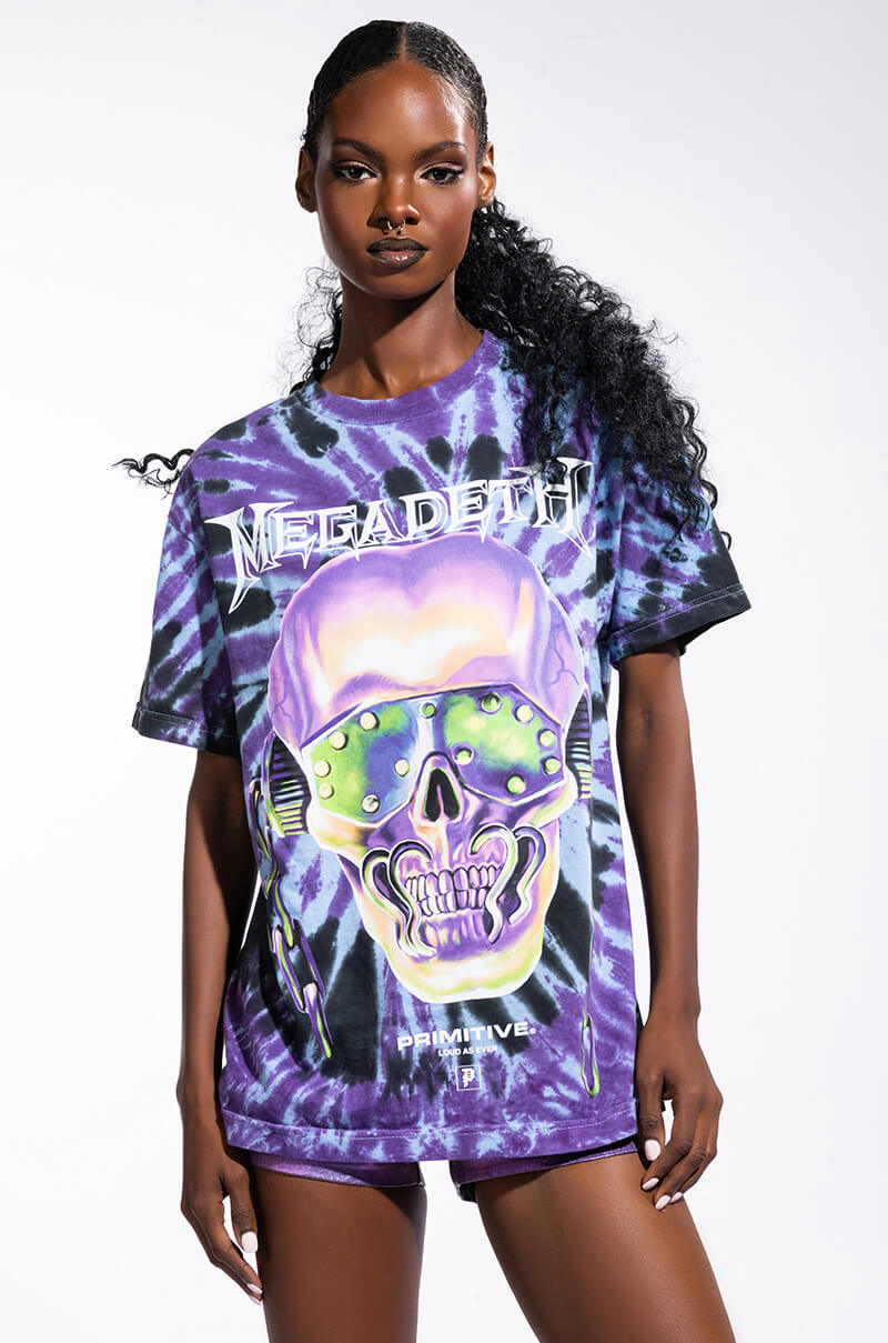 MEGADETH GRAPHIC T SHIRT view 0