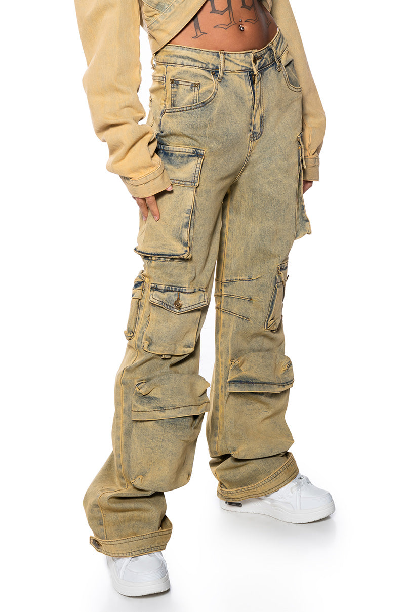 Front View Melissa Cargo Pants 0