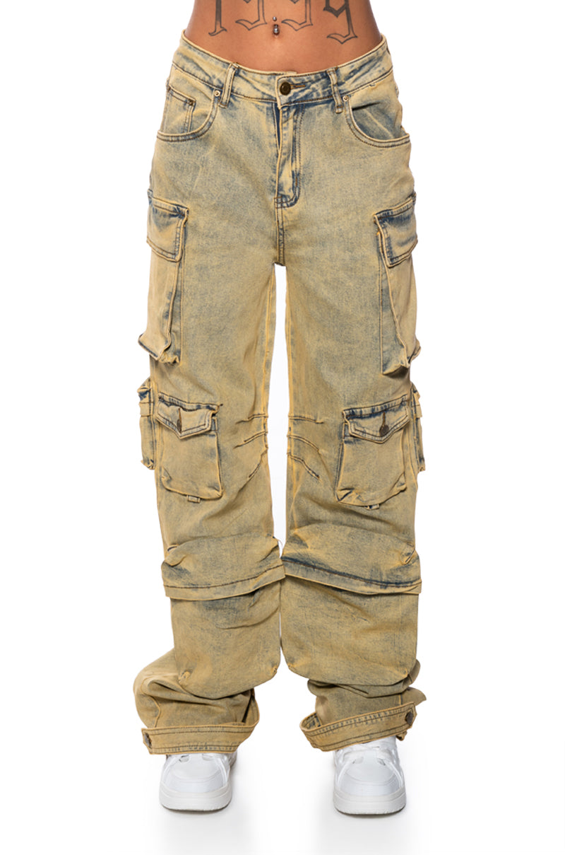 Detail View Melissa Cargo Pants 3