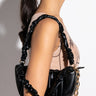 Front View Melrose Scrunchie Bag