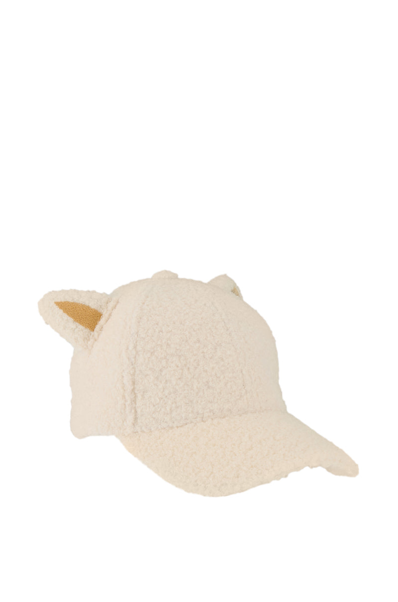Detail View Meow Meow Teddy Hat