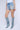 Front View Mesmerized Embellished Applique Denim Short