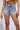 Extra View Mesmerized Embellished Applique Denim Short