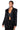 Front View Met Gala Black Sequin Blazer