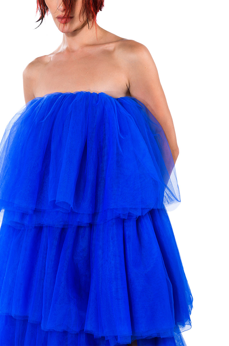 Extra View Mia Asymmetrical Layered Maxi Dress 20