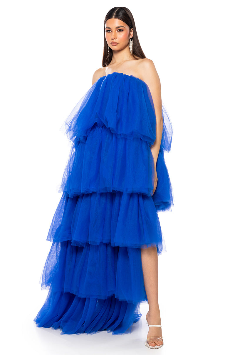 MIA ASYMMETRICAL LAYERED MAXI DRESS AKIRA MIA ASYMMETRICAL LAYERED MAXI DRESS AKIRA
