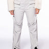 Front View Mia Cargo Pant With Ties