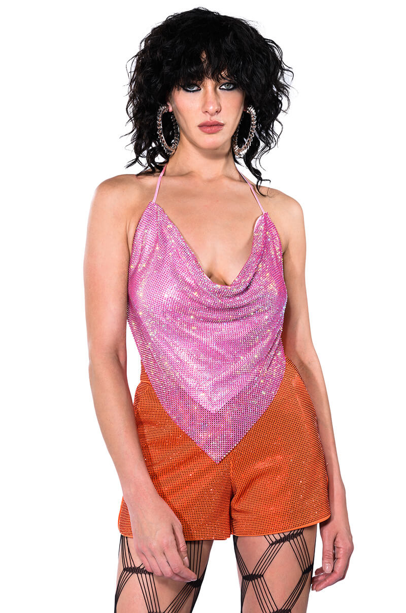 Full View Miami On The Line Exceptional Chainmail Top