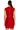 Extra View Mila Cap Sleeve Soft Bandage Mini Dress In Red