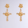 Side View Milan Cross Earring