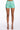 Full View Minty Fresh Coated Metallic Short