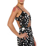 Front View Mirror Mirror On The Wall Cut Out Mini Dress