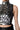 Extra View Mirrored Side Tie Mock Neck Crop Top