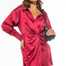 Front View Miss Irreplaceable Wrap Dress