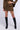 Front View Mocha Luv Micro Mini Skirt