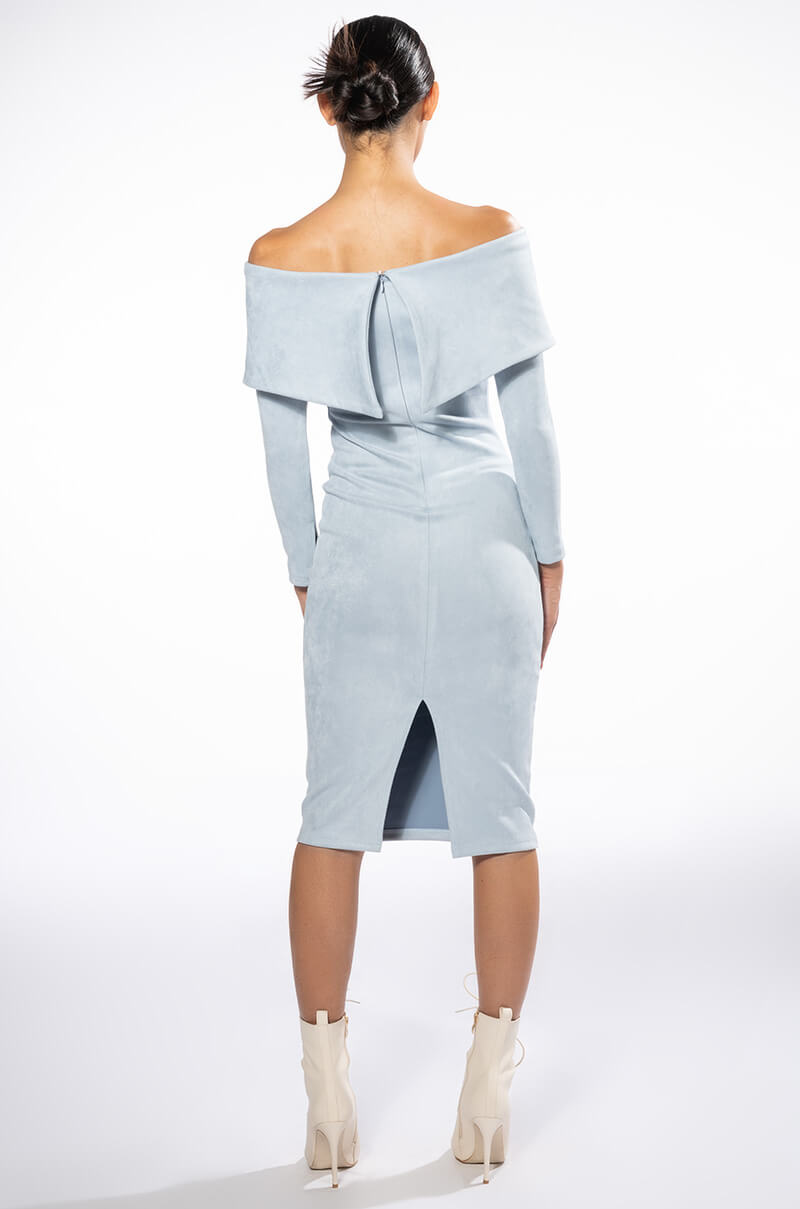 SEXY FAUX SUEDE DRESSY MIDI AKIRA SEXY FAUX SUEDE DRESSY MIDI AKIRA