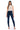 Back View Model Call High Rise Stretchy Skinny Jeans