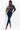  Model Call High Rise Stretchy Skinny Jeans in Dark Blue