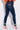 Side View Model Off Duty High Rise Stretchy Skinny Jeans