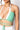 Extra View Modern Art Wrap Front Poplin Halter Crop Top