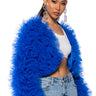 Front View Modern Masterpiece Tulle Bomber