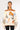 Back View Mondrian Off The Shoulder Oversized Sweatshirt