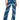 Front View Monica Contour Distressed Jeans