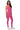 Side View Monte Mineral Wash Jumpsuit In Pink