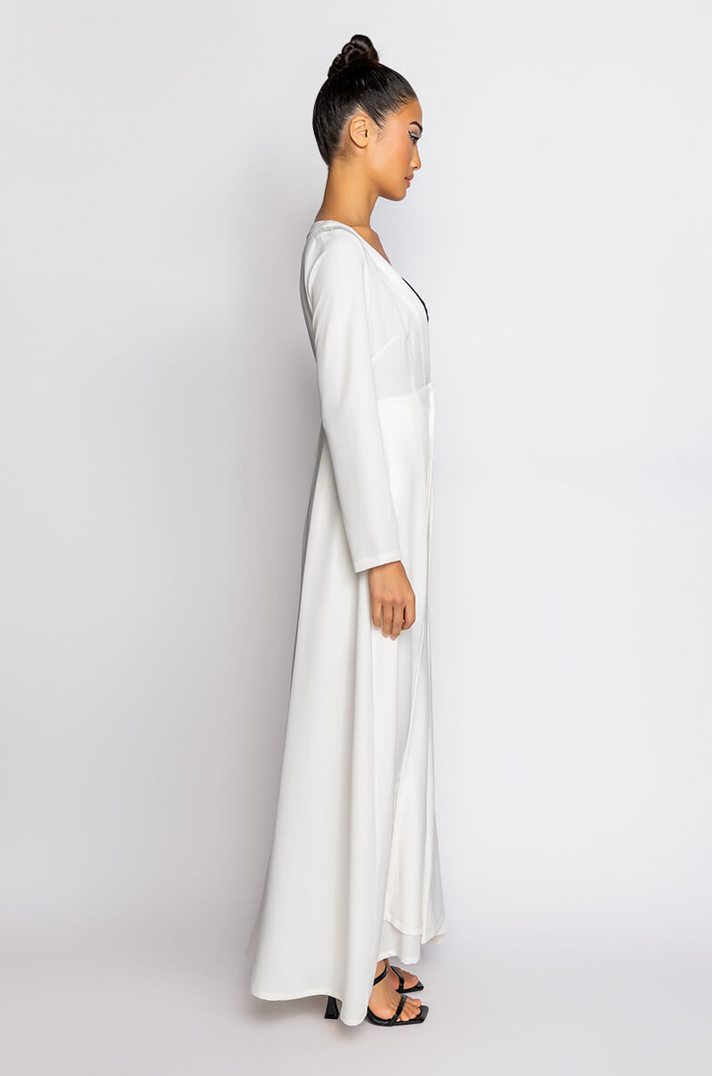 Full View Moon River Long Sleeve Trench Blazer 6