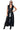 Front View Morpheus Faux Leather Longline Vest