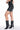 Front View Moulin Ruche Faux Leather Mini Skirt