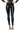 Front View Move Through Faux Leather Pant