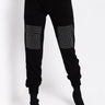 Front View Moves Like Jagger Joggers in Black