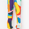 Front View Multi Print Scuba Sweatpant