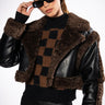 Front View Multifunctional Teddy Jacket