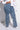 Back View Multiple Faces High Waist Straight Jeans