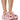 Front View Mumu Flatform Clog In Pink