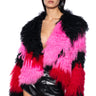 Front View My Beyday Colorful Real Mohair Jacket