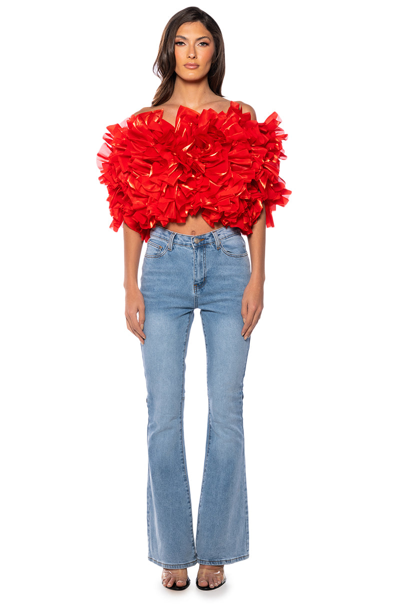 Extra View My Business High Rise Flare Jeans