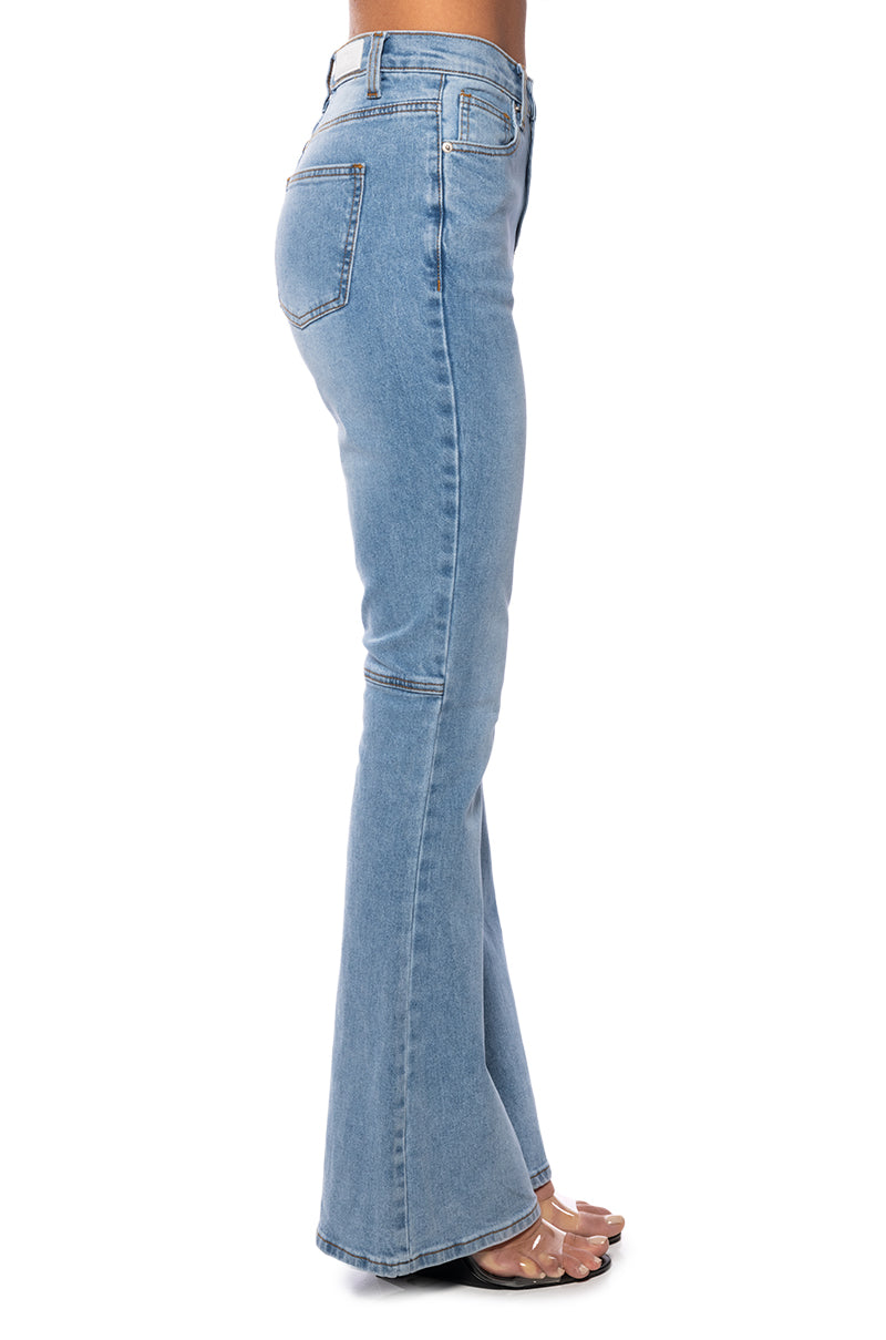 Extra View My Business High Rise Flare Jeans