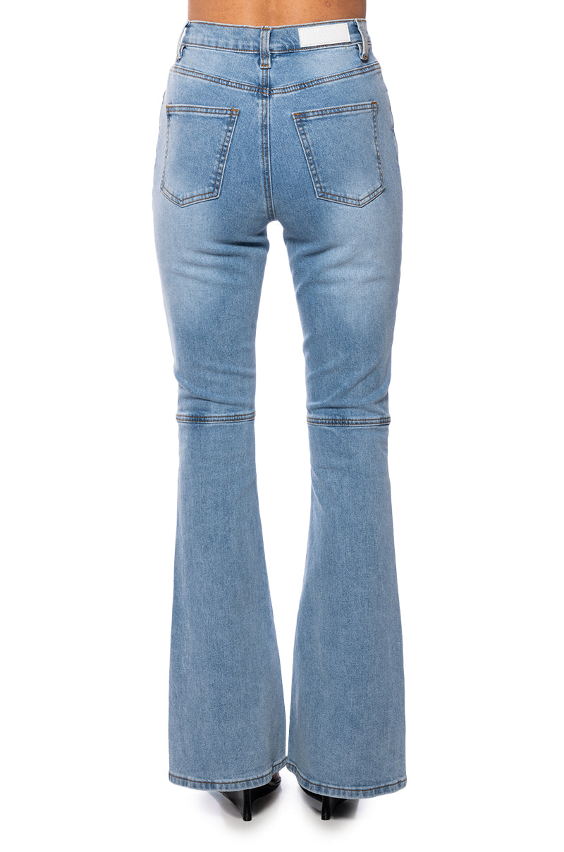 Extra View My Business High Rise Flare Jeans